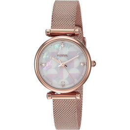 Uhrenarmband Fossil ES4566 Stahl Rosé 12mm